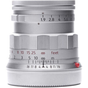 Light Lens Lab 50mm f/1.9 Rigid-ZS6 Lens (Leica M, Chrome, Low Contrast)