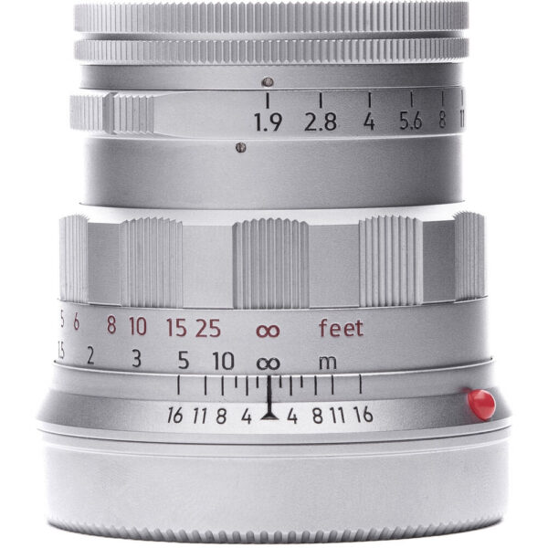 Light Lens Lab 50mm f/1.9 Rigid-ZS6 Lens (Leica M, Chrome, Low Contrast)