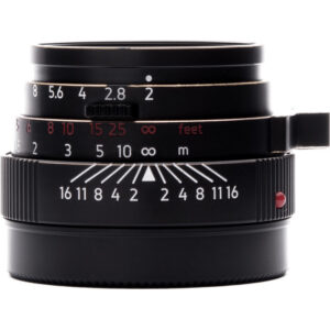 Light Lens Lab 50mm f/2 Lens (Leica M, Black & Brass)