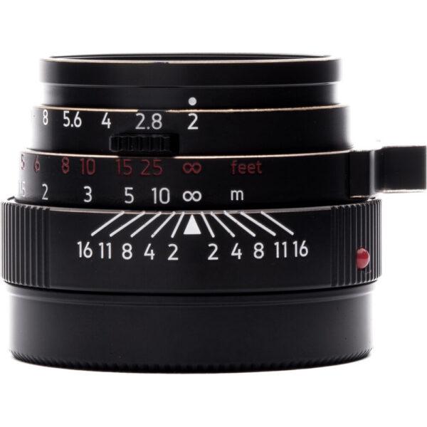 Light Lens Lab 50mm f/2 Lens (Leica M, Black & Brass)