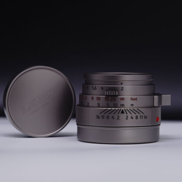 Light Lens Lab 50mm f/2 Lens (Leica M, Titanium)