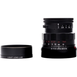 Light Lens Lab 50mm f/2 Rigid Lens (Leica M, Black)