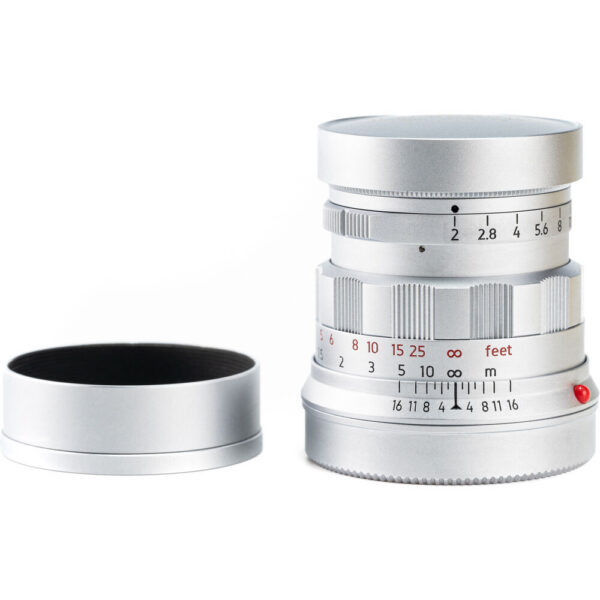 Light Lens Lab 50mm f/2 Rigid Lens (Leica M, Chrome)
