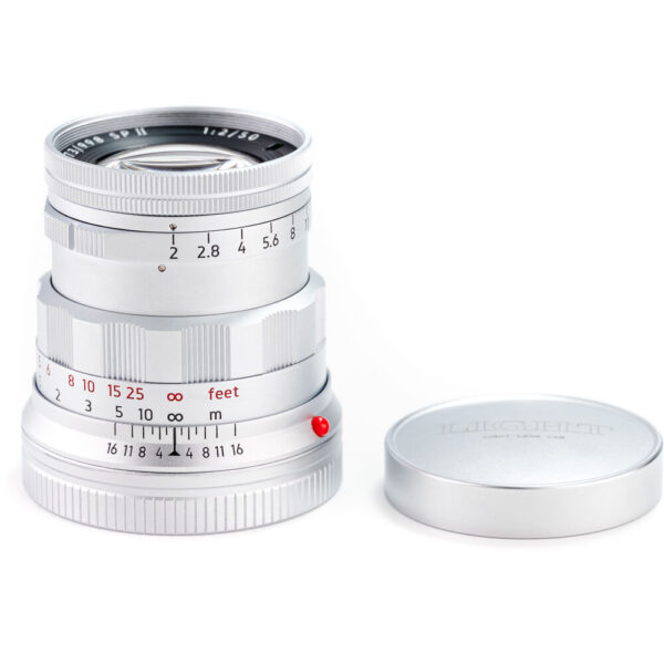 Light Lens Lab 50mm f/2 Rigid SP II Lens (Leica M, Chrome) view 2