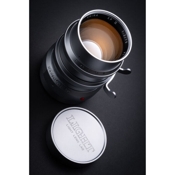 Light Lens Lab 75mm f/2 SP II Lens (Leica M, Chrome) view 3