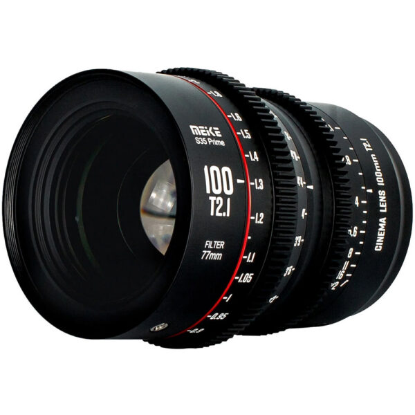 Meike 100mm T2.1 Super35 Cinema Prime Lens (PL Mount) view 3