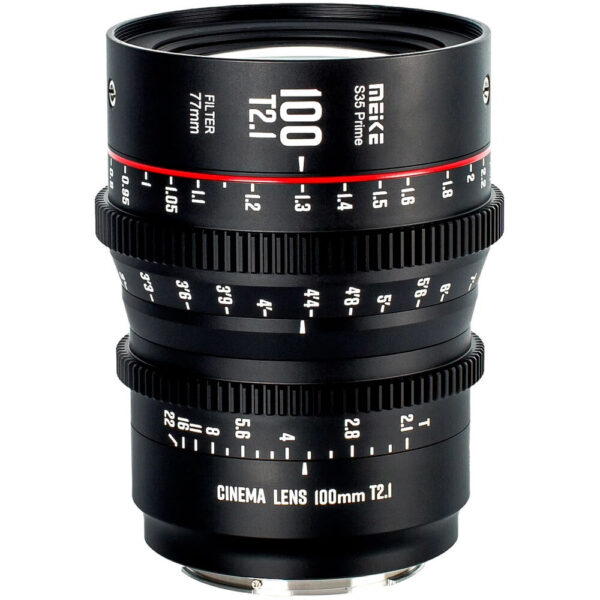 Meike 100mm T2.1 Super35 Cinema Prime Lens (PL Mount) view 5
