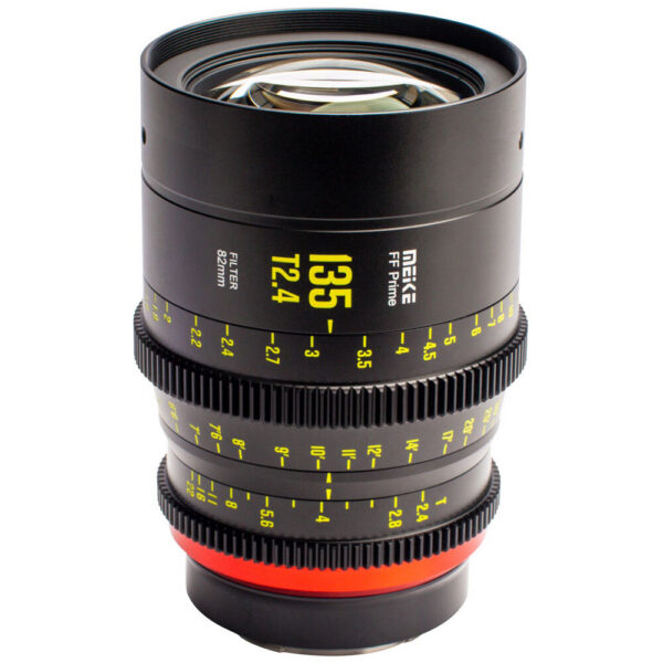 Meike 135mm T2.4 FF-Prime Cine Lens (EF Mount) view 2