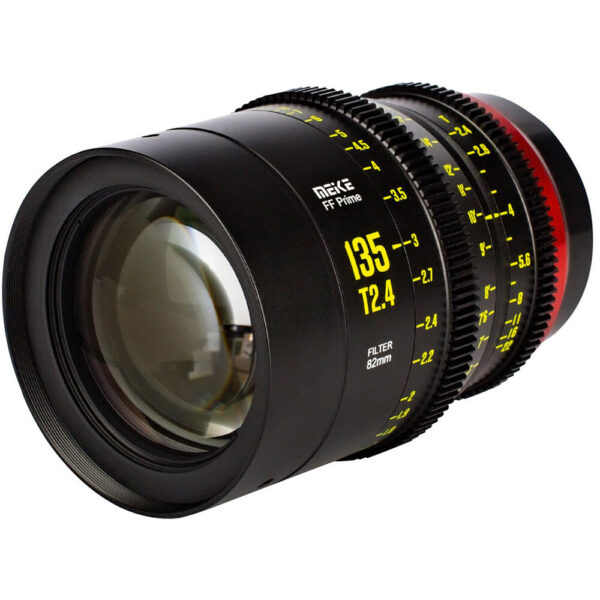 Meike 135mm T2.4 FF-Prime Cine Lens (EF Mount) view 3