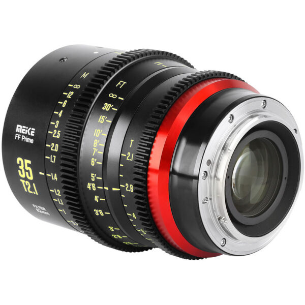 Meike 35mm T2.1 FF-Prime Cine Lens (EF Mount) view 3