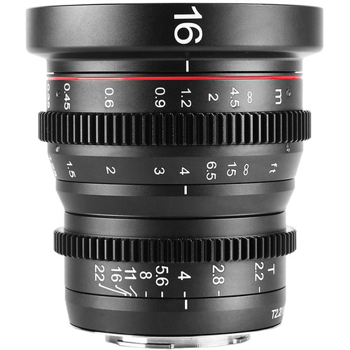 Meike 5-Lens Cinema Prime Lens Set with Hard-Shell Case (MFT Mount) view 2