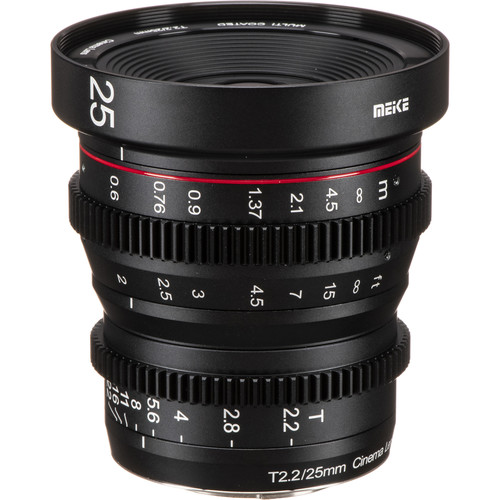 Meike 5-Lens Cinema Prime Lens Set with Hard-Shell Case (MFT Mount) view 3