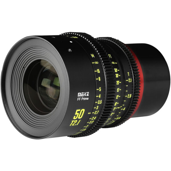 Meike 50mm T2.1 FF-Prime Cine Lens (RF-Mount) view 3