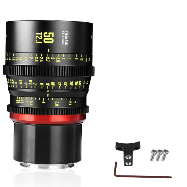 Meike 50mm T2.1 FF-Prime Cine Lens (RF-Mount) view 6