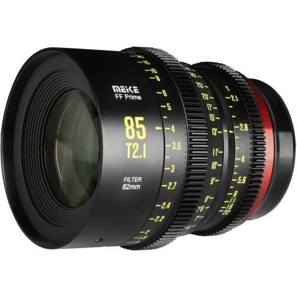 Meike 85mm T2.1 FF-Prime Cine Lens (EF Mount) view 3