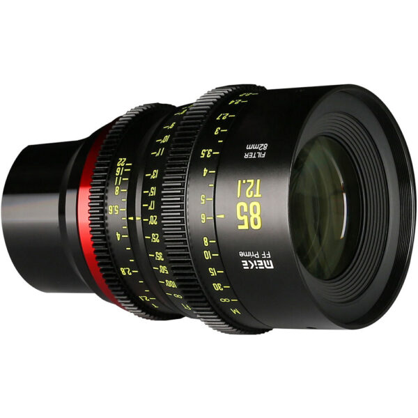 Meike 85mm T2.1 FF Prime Cine Lens (L Mount) view 2