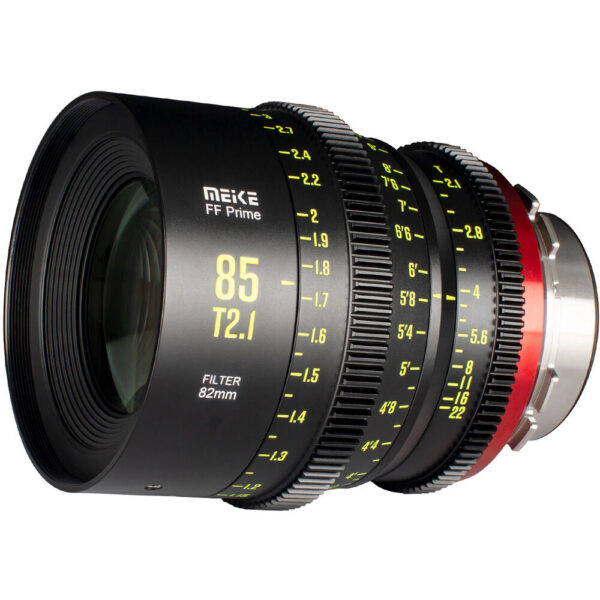 Meike 85mm T2.1 FF-Prime Cine Lens (PL Mount) view 3