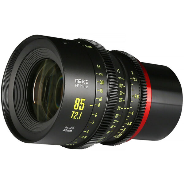 Meike 85mm T2.1 FF Prime Cine Lens (RF Mount) view 2