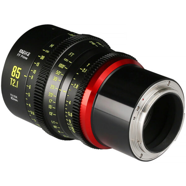 Meike 85mm T2.1 FF Prime Cine Lens (RF Mount) view 4
