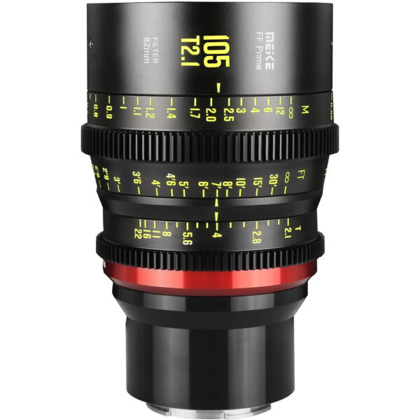 Meike FF-Prime Cine 105mm T2.1 Lens (E-Mount, Feet/Meters)