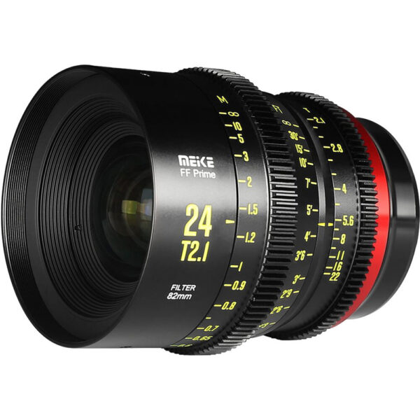 Meike FF Prime Cine 24mm T2.1 Lens (Canon EF-Mount, Feet/Meters)