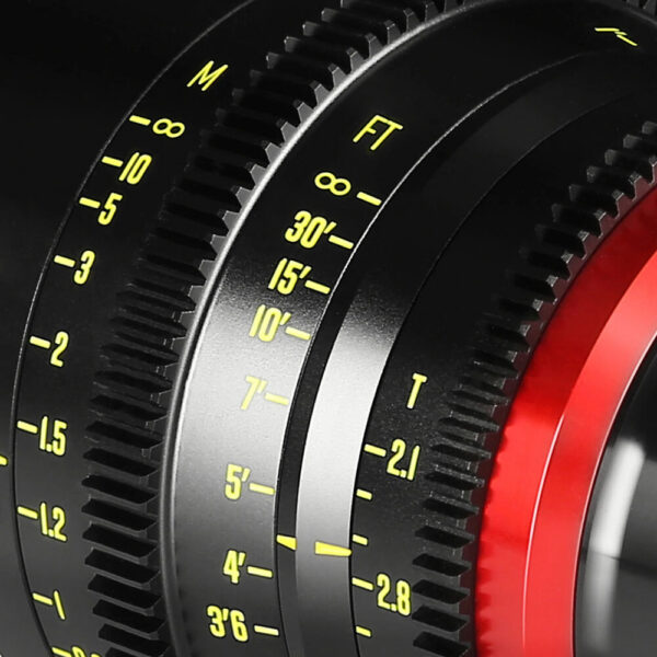 Meike FF Prime Cine 24mm T2.1 Lens (Canon RF-Mount, Feet/Meters) view 5