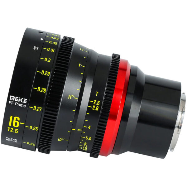 Meike Full-Frame Prime Cine 3-Lens Kit with Hard-Shell Case (Canon RF) view 7