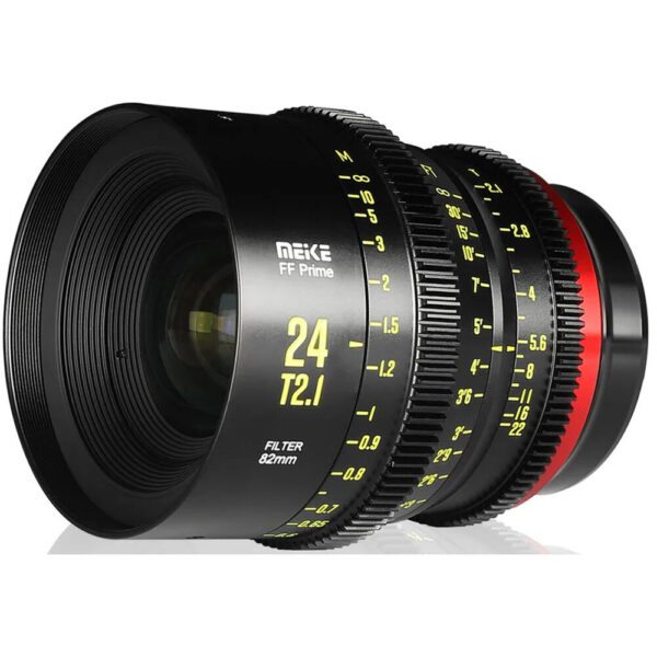 Meike Full-Frame Prime Cine 4-Lens Kit with Hard-Shell Case (Canon RF) view 8
