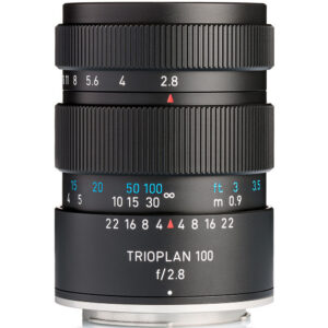 Meyer-Optik Gorlitz Trioplan 100mm f/2.8 II Lens for M42 (Black)