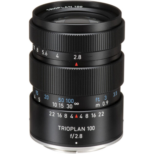Meyer-Optik Gorlitz Trioplan 100mm f/2.8 II Lens for Nikon F (Black)