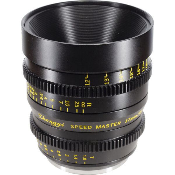 Mitakon Zhongyi 17, 25 & 35mm T1 Speedmaster 3-Lens Bundle (Micro Four Thirds) view 3