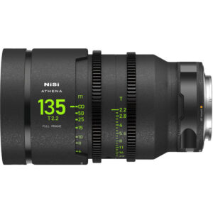 Ni Si ATHENA PRIME 135mm T2.2 Full-Frame Lens (Canon RF, Drop-In Filter Mount)