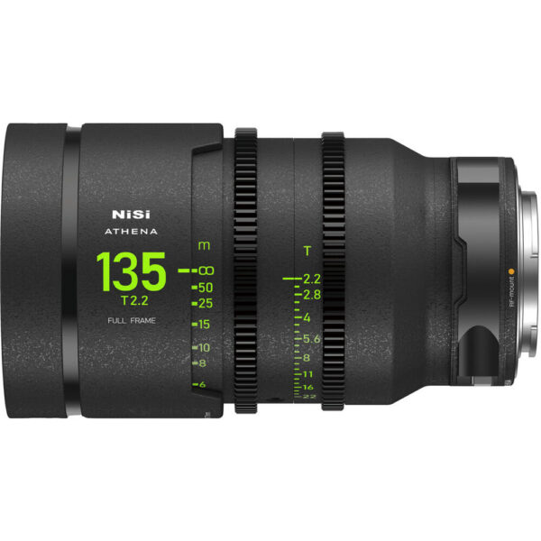 Ni Si ATHENA PRIME 135mm T2.2 Full-Frame Lens (Canon RF, Drop-In Filter Mount)