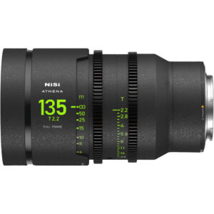 Ni Si ATHENA PRIME 135mm T2.2 Full-Frame Lens (FUJIFILM G, No Drop-In Filter)