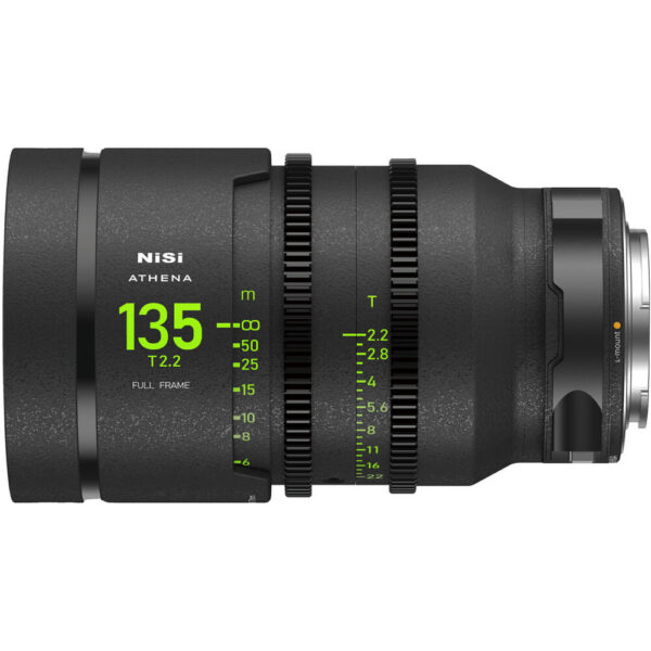 Ni Si ATHENA PRIME 135mm T2.2 Full-Frame Lens (Leica L, Drop-In Filter Mount)