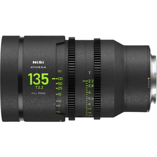 Ni Si ATHENA PRIME 135mm T2.2 Full-Frame Lens (Sony E, No Drop-In Filter)