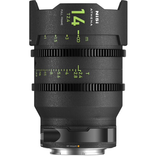 Ni Si ATHENA PRIME 14mm T2.4 Full-Frame Lens (E Mount, Drop-In Filter)
