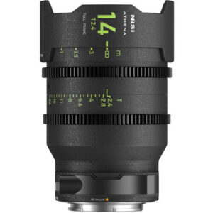 Ni Si ATHENA PRIME 14mm T2.4 Full-Frame Lens (RF Mount, Drop-In Filter)