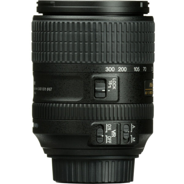 Nikon AF-S DX NIKKOR 18-300mm f/3.5-6.3G ED VR Lens view 3