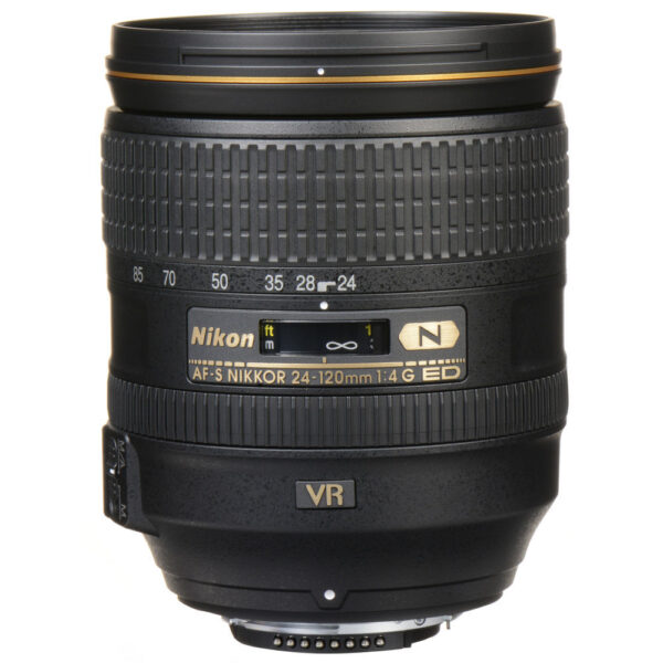 Nikon AF-S NIKKOR 24-120mm f/4G ED VR Lens (Refurbished)