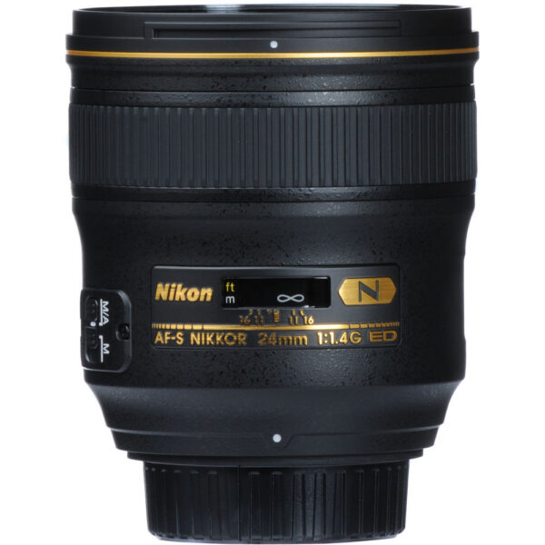 Nikon AF-S NIKKOR 24mm f/1.4G ED Lens view 3
