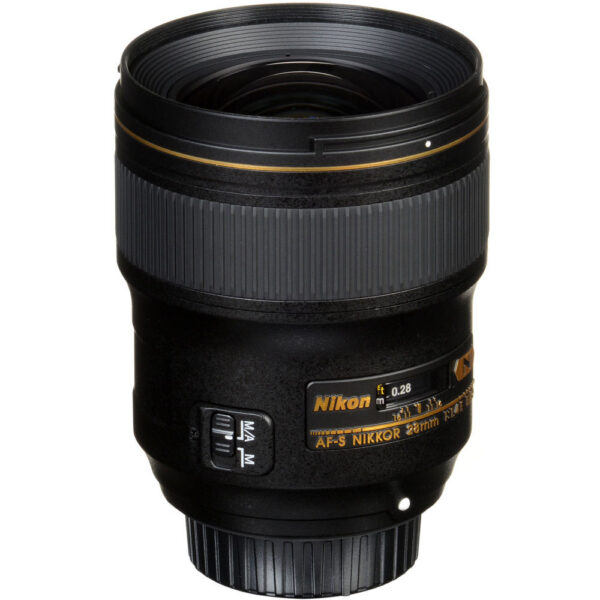 Nikon AF-S NIKKOR 28mm f/1.4E ED Lens view 7