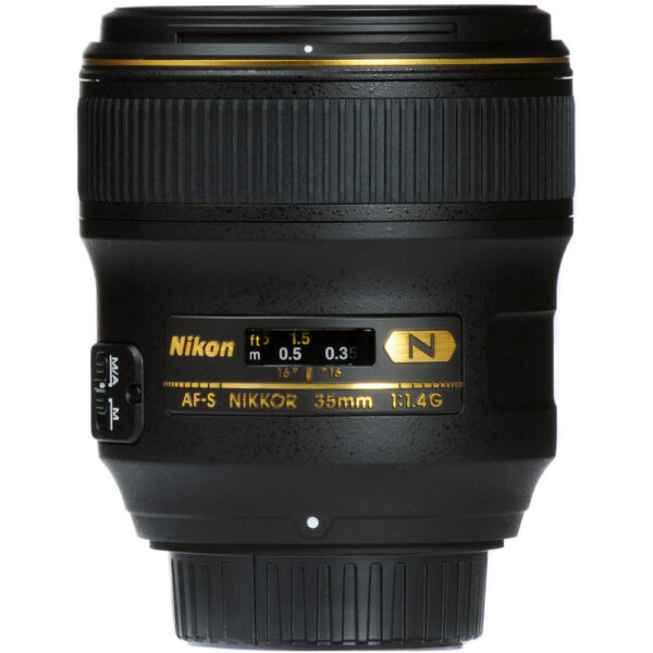 Nikon AF-S NIKKOR 35mm f/1.4G Lens view 3