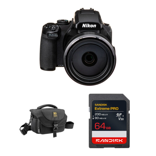 Nikon COOLPIX P1100 Digital Camera with Complete Starter Bundle