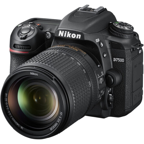 Nikon D7500 DSLR Camera with 18-140mm Lens (Refurbished)