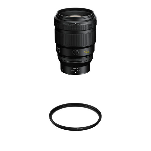 Nikon NIKKOR Z 135mm f/1.8 S Plena Lens with 82mm UV Filter Kit view 3