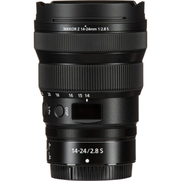 Nikon NIKKOR Z 14-24mm f/2.8 S Lens view 3