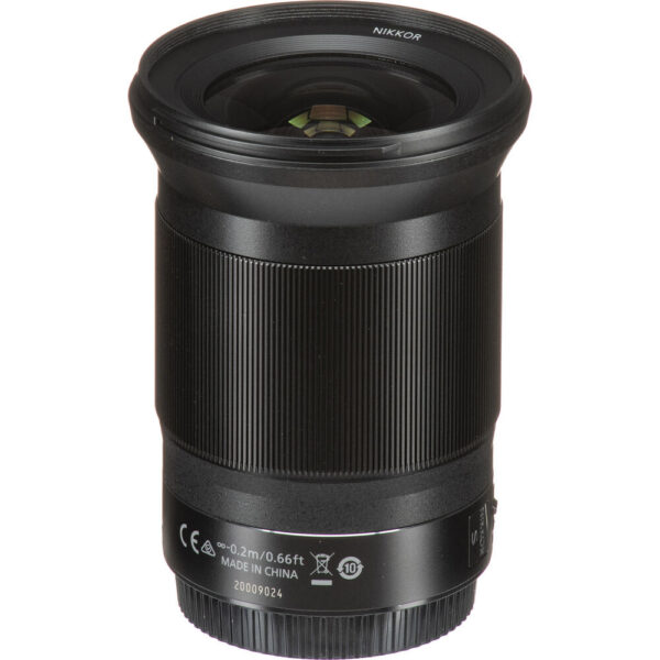 Nikon NIKKOR Z 20mm f/1.8 S Lens view 4