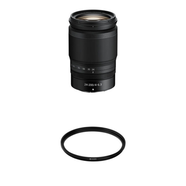 Nikon NIKKOR Z 24-200mm f/4-6.3 VR Lens with UV Filter Kit view 3