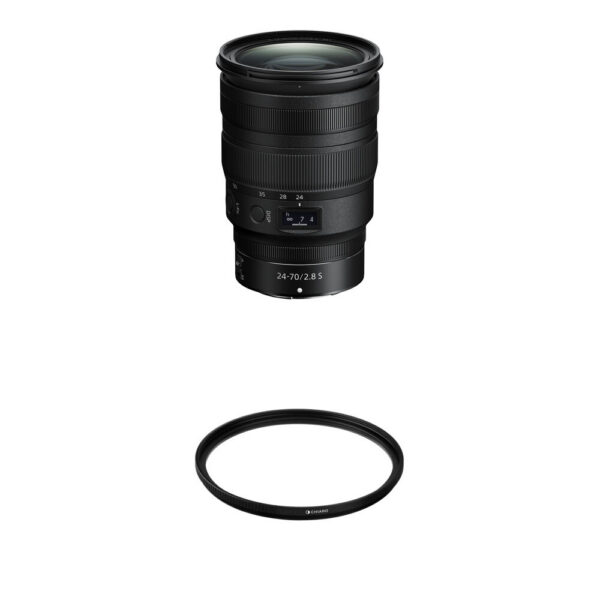 Nikon NIKKOR Z 24-70mm f/2.8 S Lens for Mirrorless Cameras with UV Filter Kit view 3